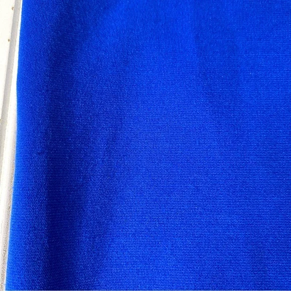 Calvin Klein Sheath‎ Dress Womens 8 Blue V neck - Picture 13 of 14